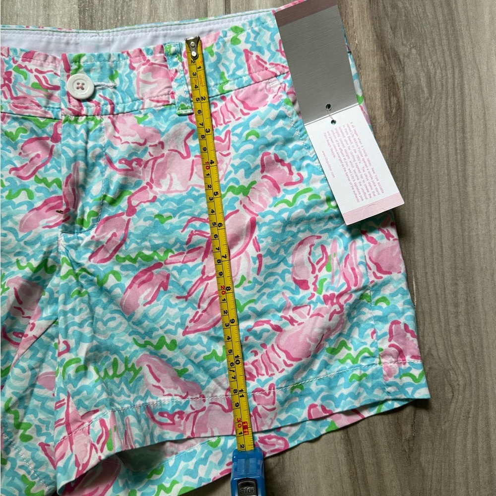NWT Lilly Pulitzer Lobstah Roll Callahan Shorts Size 6 - Picture 8 of 9